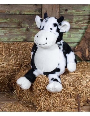 M-MM578-Zippie Black et White Cow